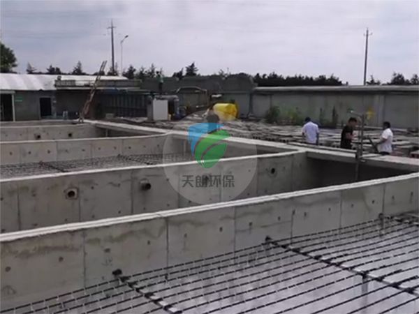 山东惠发食品股份有限公司气浮沉淀设备使用现场